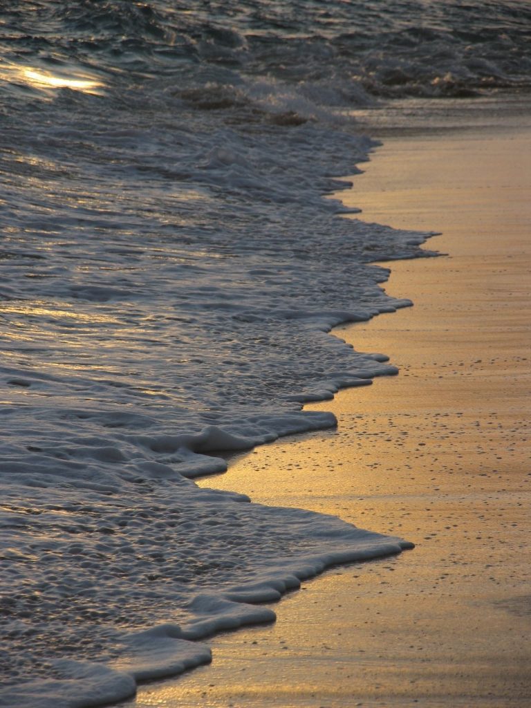 Ocean Waves at Sunset (IMG_2000)