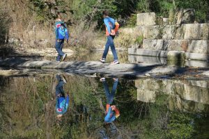 Boys Walking Reflected (IMG_3812)